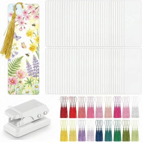 301 PCS DIY Make Making Kit 150 Pondmark Lamining Pouches 5 MIL ALEVES HOT ALEVES مع 150 شرابات قوس قزح و Puncher تناسب معظم آلات التصفيح (2.36 × 6.3 بوصة) in Saudi Arabia