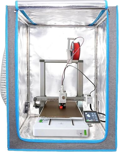 Resin 3D Printer Enclosure with Ventilation Kit Speed Control Vent Dustproof Cover Tent Compatible with ELEGOO Saturn 4 Ultra Mars 5 Ultra, Ender 3 V3 SE/KE/Ender3 Pro/Ender 3 V2/S1/Neo 3D Printer in Kuwait