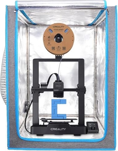 Resin 3D Printer Enclosure with Ventilation Kit Speed Control Vent Dustproof Cover Tent Compatible with ELEGOO Saturn 4 Ultra Mars 5 Ultra, Ender 3 V3 SE/KE/Ender3 Pro/Ender 3 V2/S1/Neo 3D Printer in Kuwait