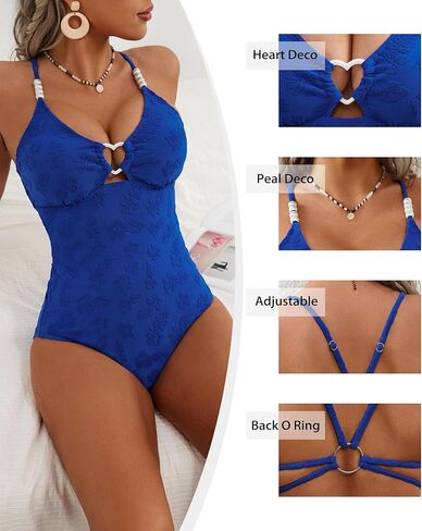 XUNYU One Piece Swimsuits for Women Sexy Bathing Suit Full Coverage Modest Swimwear Slimming Monokini Teens Swim Suits 2026 in Saudi Arabia