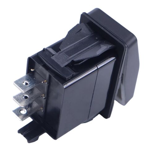 JEENDA 3 مواضع 3 طرفية ON-Off-ON مفتاح الروك لشاحنة التفريغ 13979 20A 12V، مؤقت مزدوج، مفتاح القنب متوافق مع أنظمة قماش القنب وأنظمة مكافحة الجليد in Kuwait