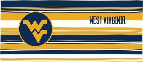 كوب سفر Tervis West Virginia Mountaineers - متنوع مصنوع في الولايات المتحدة الأمريكية بجدار مزدوج معزول يحافظ على المشروبات باردة وساخنة، 16oz 4pk، كلاسيكي in Kuwait