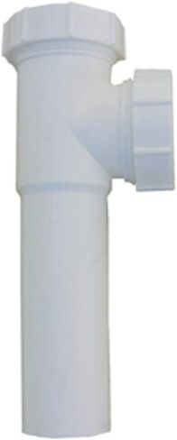 LASCO 03-4281 أنبوبي بلاستيكي أبيض مقاس 1-1/2 بوصة وصلة منزلق مع صواميل وغسالات in Kuwait