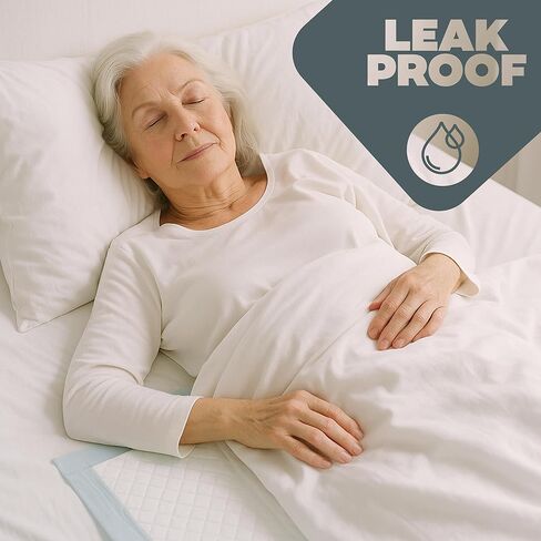 وسادات داخلية طبية فائقة الامتصاص من Dealmed (25 وسادة) يمكن التخلص منها من طبقتين، 23 بوصة × 36 بوصة، أزرق، مثالية لمنصات الحيوانات الأليفة، وحماية الأثاث، والحوادث السائلة والمزيد، 25 قطعة. (1 حزمة) in Kuwait