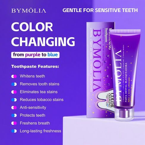 Fluoride Free Toothpaste, Appropriate for Sensitive Teeth, for Adult, Kids Oral Care - Whitening* Refresh Mint, 3.5 oz in Kuwait