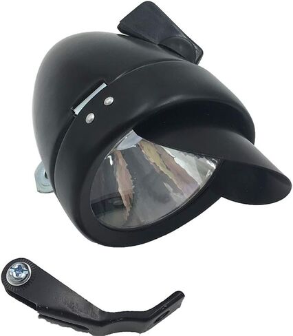 Retro Bike LED Headlight, Bike Front Light Lamp, Metal Shell Fog Headlight with Bracket for Safe Riding, Universal Cycling Light in Saudi Arabia