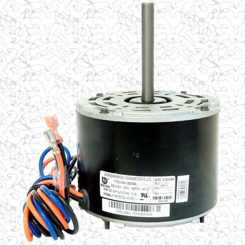 OEM ترقية Nordyne Zhongshan Broad-Ocean 1/8 HP 230v مكثف مروحة المحرك Y7S623B84 in Kuwait