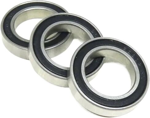 10 قطع 6802 2RS 15x24x5mm محور الدراجة وحامل الكرة السفلي 6000 6001 6803 6804 6805 6806 6900 6901 6902 6903 6904 RS (10 قطعة 6802RS 15x24x5) in Kuwait