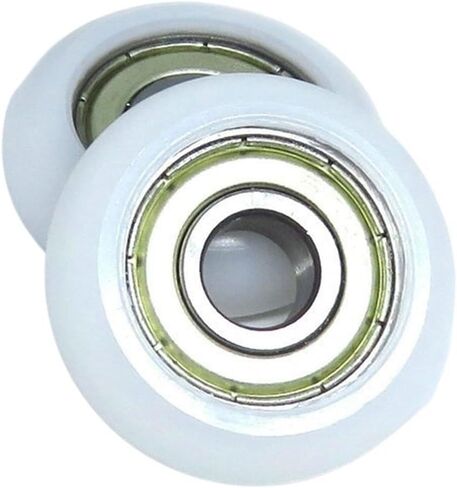 4 Pieces Outer Diameter 30mm Rowing Machine Rollers 8x30x10mm BSR60830-10 POM Rowing Machine Wheels Plastic Coated Bearing Wheels in Saudi Arabia