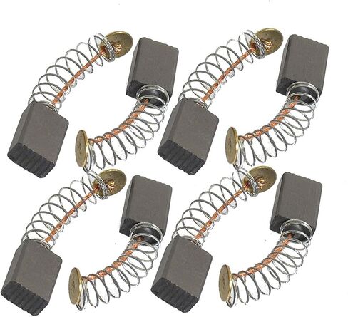 uxcell 8 Pcs Spring Type Electric Planer Motor Carbon Brushes 1/2" x 5/16" x 1/5" in Kuwait