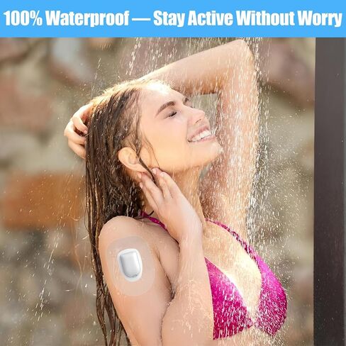 60 حزمة من الرقع الزائدة المتوافقة مع Omnipod 5، أغطية مستشعرات لاصقة مقاومة للماء والعرق للاستخدام مع Omnipod 5، لا تسبب الحساسية وخالية من اللاتكس، تدوم طويلاً، شفافة in Kuwait