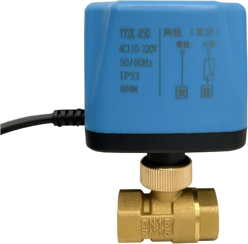 1/2'' Two Way Brass Motorized Ball Valve Normally Closed Two Wire Control Electric Ball Valve(24V-CR04) in Kuwait