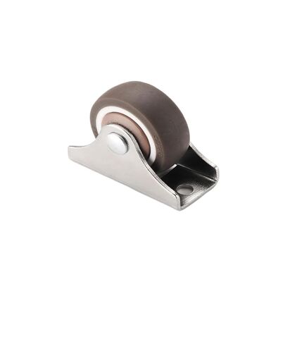 Pack of 4 1.5-inch 4-Hole Flat Swivel casters with Brakes Silent Small Tatami Drawer Pulley Cabinet Roller Rubber in Kuwait