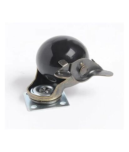 4-Pack Vintage Globe Wheels with Brakes, 1.5 Inch Furniture Wheels, Swivel Casters, Sofa, Ball in Kuwait