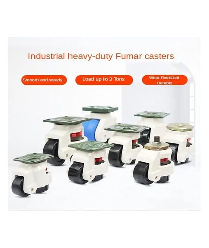 1 Piece Fuma Wheel GD-150F Universal Adjustable Caster Equipment Support Foot Aluminum Profile in Saudi Arabia
