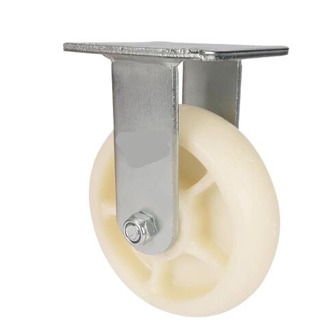 1 Piece Heavy Duty 6 inch Patterned Nylon Directional Wheel Workshop Equipment wear Resistant Industrial in Kuwait