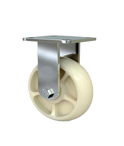 1 Piece Heavy Duty 6 inch Patterned Nylon Directional Wheel Workshop Equipment wear Resistant Industrial in Kuwait