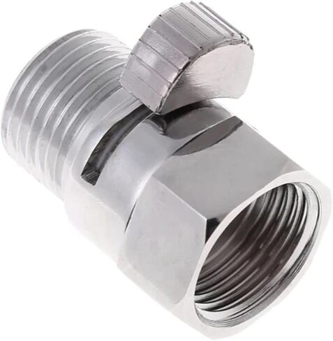 صمام إغلاق سريع التحكم في التدفق من النحاس بالكامل G1/2 بوصة لتوفير المياه لرأس الدش in Kuwait