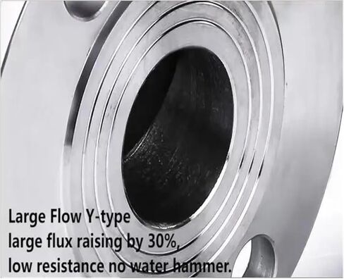 DN15 Stainless Steel Pneumatic Flange Angle Seat Valve High Temperature Resistant Corrosion Steam Y Type Cut Off Valve in Saudi Arabia