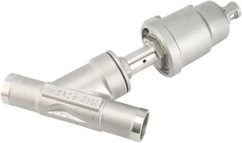 DN15 DN20 DN25 Stainless Steel Pneumatic Welding Angle Seat Valve Normally Closed Stainless Steels Actuator(Dn20,Open-Single Acting) in Saudi Arabia