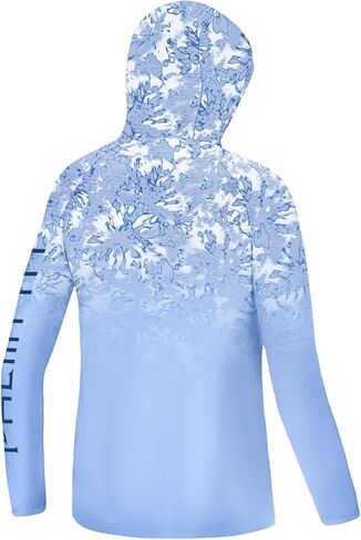 Palmyth Boys UPF 50+ Fishing Sun Hoodie with Integrated Face Mask Sun Protection Quick-Dry Youth Long Sleeve Shirt in Saudi Arabia