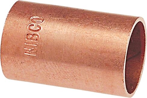 NIBCO Fig No 601, 2-1/2 in. Copper Coupling Without Stop, Cup x Cup, Solder in Saudi Arabia