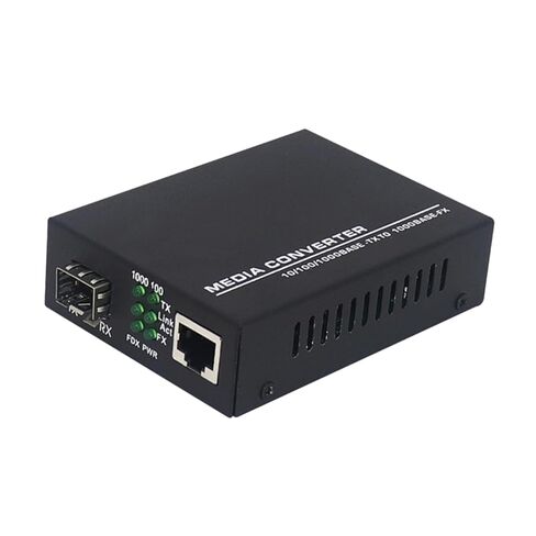 محول الألياف البصرية إلى إيثرنت من Tofficu جيجابت Sfp إلى محول الوسائط من الألياف إلى استهلاك منخفض للطاقة متوافق مع وحدات بصرية متعددة in Kuwait