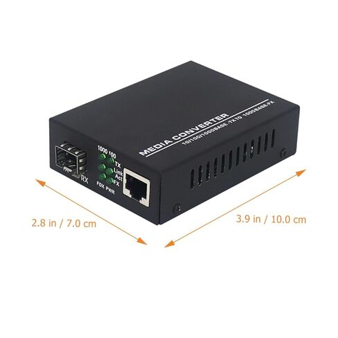 محول الألياف البصرية إلى إيثرنت من Tofficu جيجابت Sfp إلى محول الوسائط من الألياف إلى استهلاك منخفض للطاقة متوافق مع وحدات بصرية متعددة in Kuwait