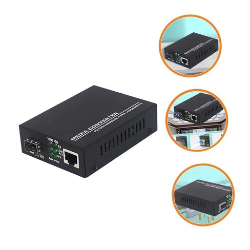 محول الألياف البصرية إلى إيثرنت من Tofficu جيجابت Sfp إلى محول الوسائط من الألياف إلى استهلاك منخفض للطاقة متوافق مع وحدات بصرية متعددة in Kuwait