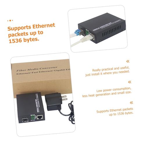 محول الألياف البصرية إلى إيثرنت من Tofficu جيجابت Sfp إلى محول الوسائط من الألياف إلى استهلاك منخفض للطاقة متوافق مع وحدات بصرية متعددة in Kuwait