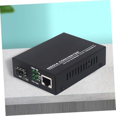 محول الألياف البصرية إلى إيثرنت من Tofficu جيجابت Sfp إلى محول الوسائط من الألياف إلى استهلاك منخفض للطاقة متوافق مع وحدات بصرية متعددة in Kuwait