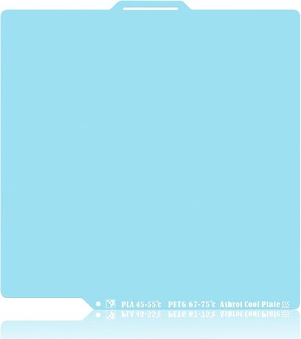منصة طابعة ثلاثية الأبعاد فائقة القوة ولزجة متوافقة مع Bambulab X1/ X1C/ X1E/ P1S/ P2S/ P1P/ A1، لوحة بناء باردة ذات ملمس ناعم مزدوجة الجوانب، مناسبة لخيوط PLA وPETG مقاس 1.75 مم in Kuwait