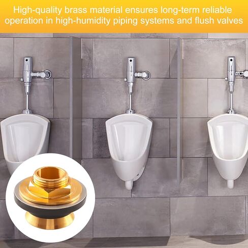40131 Brass Closet 1-3/4″ Spud Compatible with EZ-FLO, Upgraded Urinal Spud Plumbing Fitting for Urinals, Brass Material in Kuwait