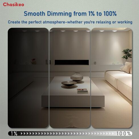 12 Pack 6 Inch LED Disk Lights, Dimmable Flush Mount Ceiling Disc Lights, 2700K/3000K/3500K/4000K/5000K 5CCT Selectable, 14.8W, 1150LM, UL/FCC/Energy Star, Installs with J-Box or Recessed Can in Kuwait