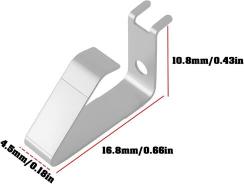 eMagTech 2 قطعة بطارية لوحة رئيسية متعددة الاتصال زنبرك مزدوج ملحوم متوافق مع FLUKE 15B 17B 18B 111 112 115C 116C 117C متعدد المتر in Kuwait