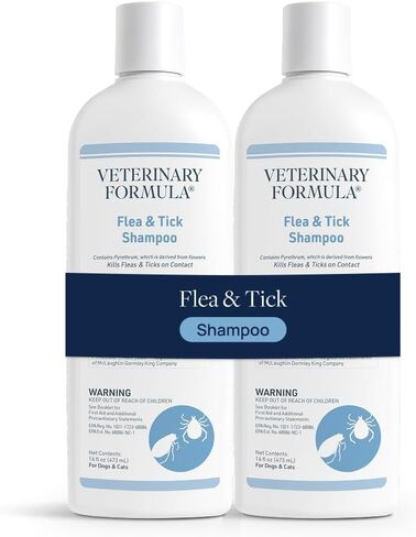 Veterinary Formula Flea and Tick Spray for Dogs, 8 oz – Easy-to-Use Dog Flea Spray, Kills on Contact, Prevents Egg & Larval Development for 14 weeks in Saudi Arabia