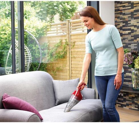 3.6V 1.5AH Cordless Hand Vacuum RED in Kuwait