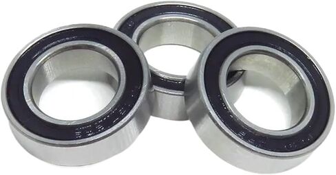 2 قطع 15267 2RS 15x26x7mm Si3N4 محمل كروي سيراميك 25*37*6 دراجة محور الأمامي والخلفي محامل العجلات in Kuwait