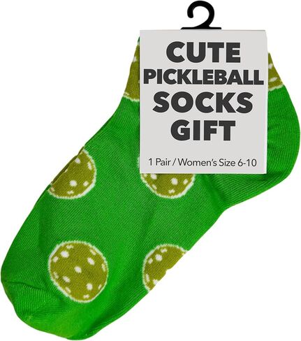 Racquet Inc Tennis Gifts Cute Pickleball Socks for Women – Colorful Pickleball Ankle Socks, Funny Pickleball Gift for Her in Saudi Arabia