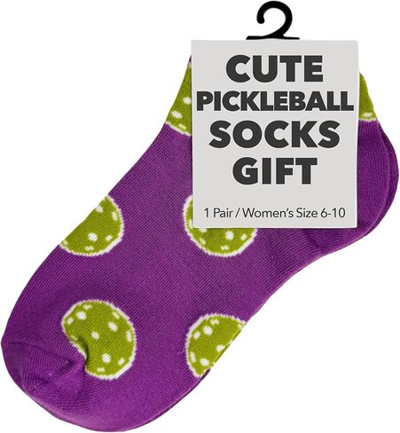 Racquet Inc Tennis Gifts Cute Pickleball Socks for Women – Colorful Pickleball Ankle Socks, Funny Pickleball Gift for Her in Saudi Arabia