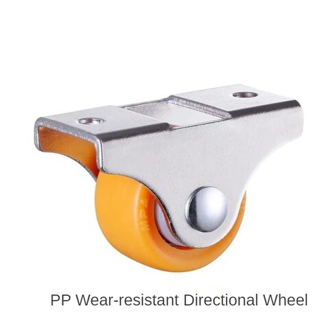 4 Pack 1.25 Inch Furniture Linear Wheels Rigid Plastic Pp Silent Directional Fixed Casters Sliding Door Pulleys in Saudi Arabia