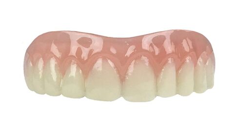 Professional Cosmetic Upper - New from Instant Smile! Hand Crafted Detail, Custom fit at Home! Works Best in Medium to Large Sized Mouths. in Kuwait