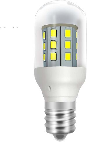 KEI D28X KEL 2816X لمبة الثلاجة 3W KEI D28M KEL 2815 مصابيح إضاءة الفريزر بديلة لفريجيدير Led 3.8W 40W الهالوجين المكافئ E17 6000K حزمة من 2 in Kuwait