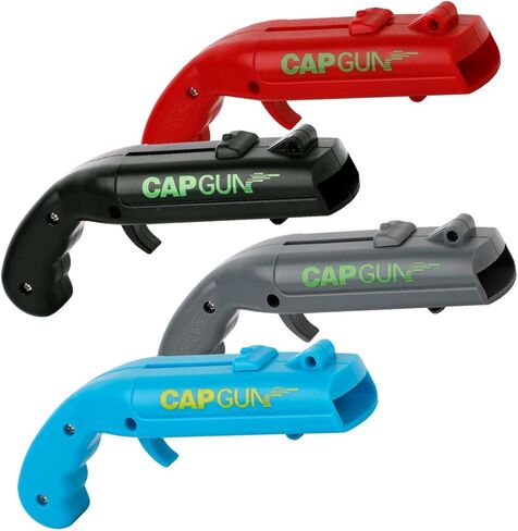4PCs Cap Gun Bottle Opener - Fun and Functional Novelty Beer Bottle Opener with Realistic Design, Gift for Beer Lovers, Parties, and Themed Events in Kuwait
