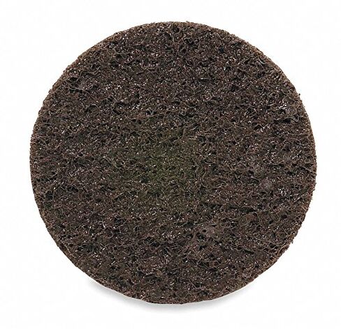 2" Non-Woven Quick Change Disc, TR Roll-On/Off Type 3, 50, Coarse, Aluminum Oxide, 1 EA in Kuwait