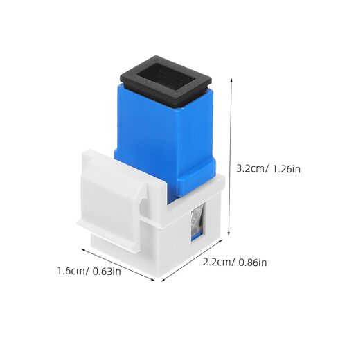OSALADI 2pcs Fiber Optic Coupler Fiber Optic Module Adapter for Network Upgrade Enhanced Performance Stable Signal Transmission in Kuwait