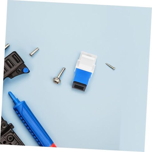 Housoutil 2pcs Fiber Optic Adapters Optical Module Speeds Low Data Loss Simple Setup Fit Long-Lasting in Kuwait
