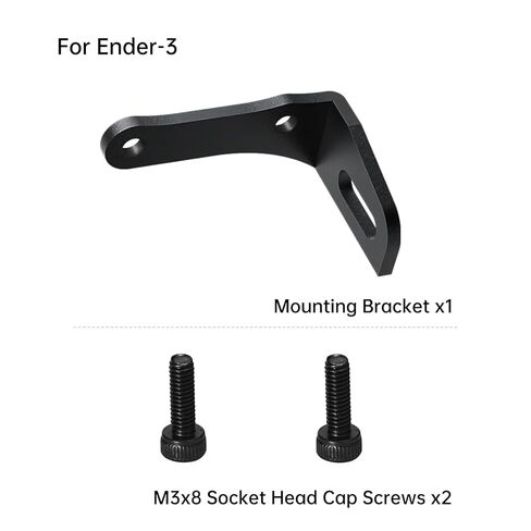 BIQU MicroProbe V2.0 + دعامة تثبيت لـ BIQU B1/ H2/ Ender-3/ Ender-3 V2 مجموعة مستشعر تسوية السرير التلقائي أداة تسوية الطابعة ثلاثية الأبعاد لـ RatRig VC3 Voron 2.4 in Kuwait