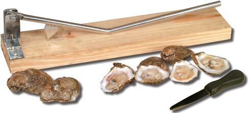 King Kooker 5500 Stainless Steel Oyster Opener, with Oyster Knife in Kuwait