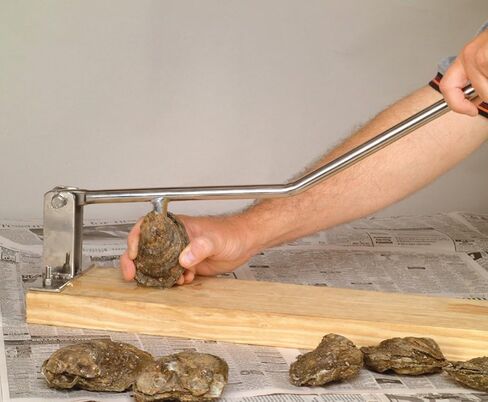 King Kooker 5500 Stainless Steel Oyster Opener, with Oyster Knife in Kuwait